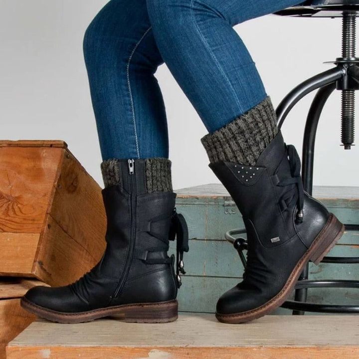 Comfortabele leren dameslaarzen: EmilyBoots voor dagelijks gebruik, combineer stijl met functionaliteit, trendy schoenen.