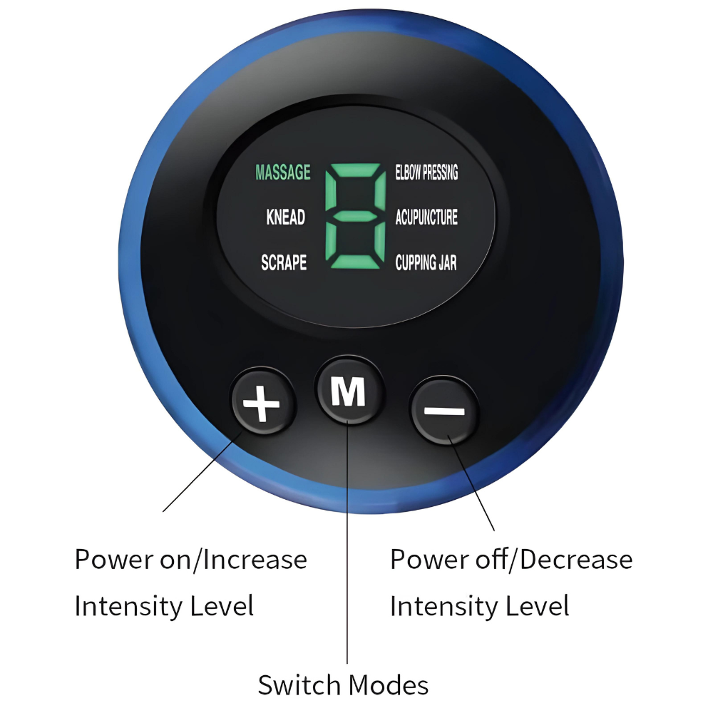 EMS voetmassage pad met elektrische stimulatie voor betere bloedsomloop, ontspanning en verlichting van voetpijn.