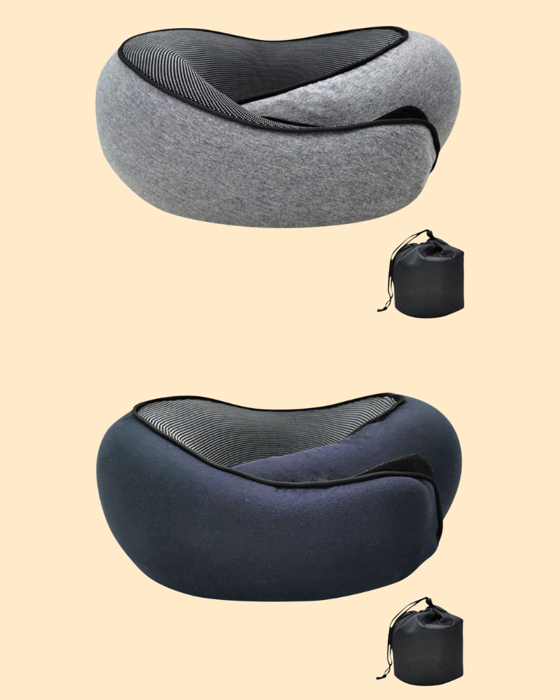 Ergonomisch reiskussen van traagschuim voor ultiem comfort tijdens reizen.