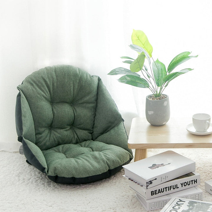 Therapeutisch zitkussen met uitsparing voor stuitbeen en optimale rugpijn ondersteuning.