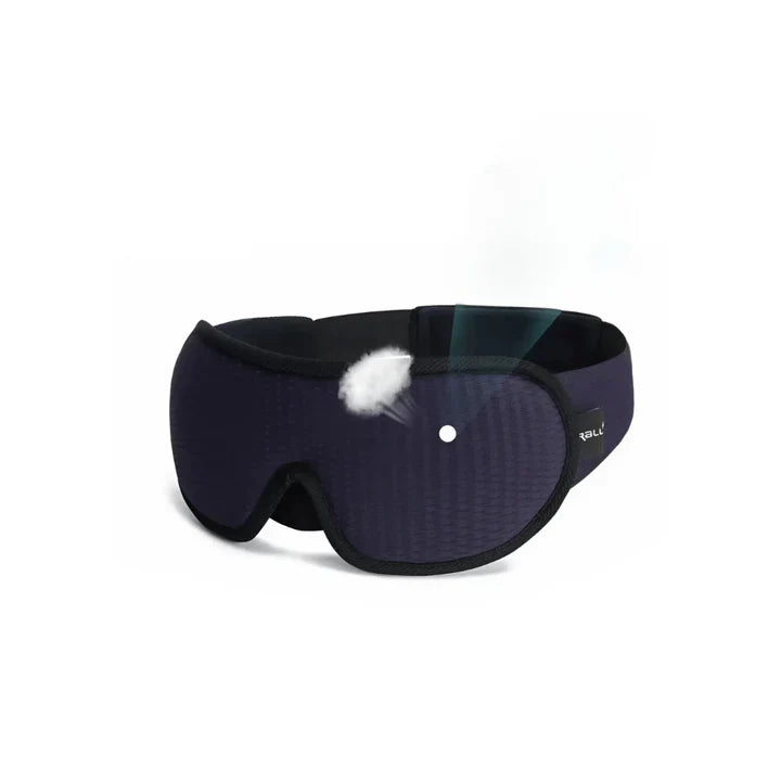 Ergonomisch 3D slaapmasker, past optimaal aan, biedt comfort en duisternis, ideaal voor reizen en thuis.