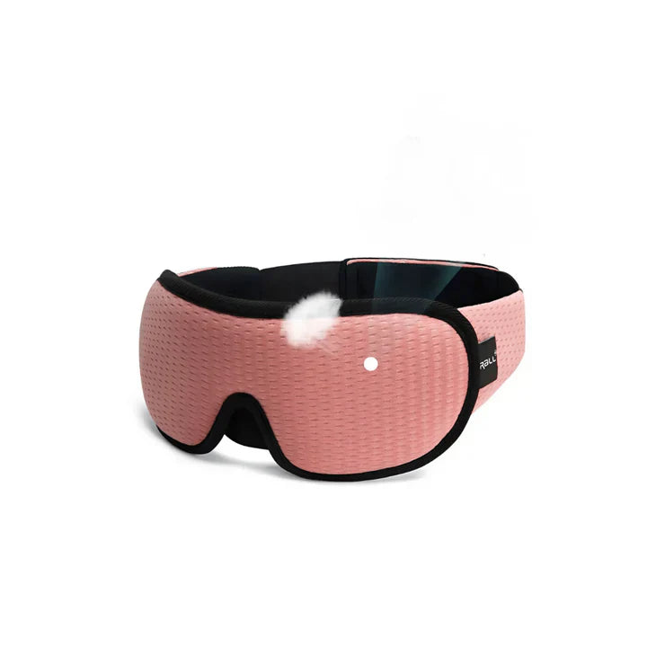Ergonomisch 3D slaapmasker, past optimaal aan, biedt comfort en duisternis, ideaal voor reizen en thuis.