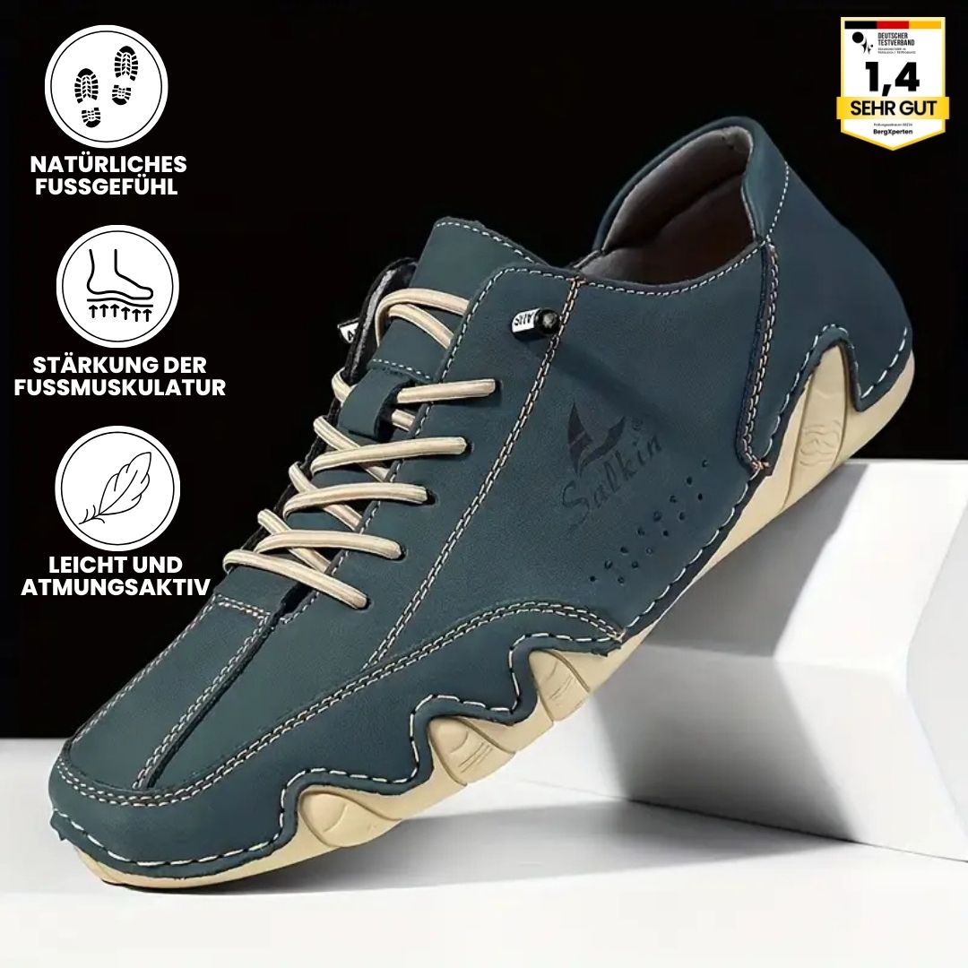 Zwarte ergonomische barefoot schoenen, bieden ondersteuning en comfort voor dagelijks gebruik
