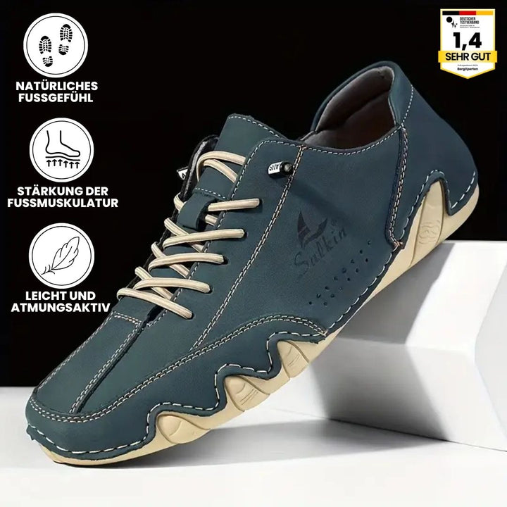 Zwarte ergonomische barefoot schoenen, bieden ondersteuning en comfort voor dagelijks gebruik