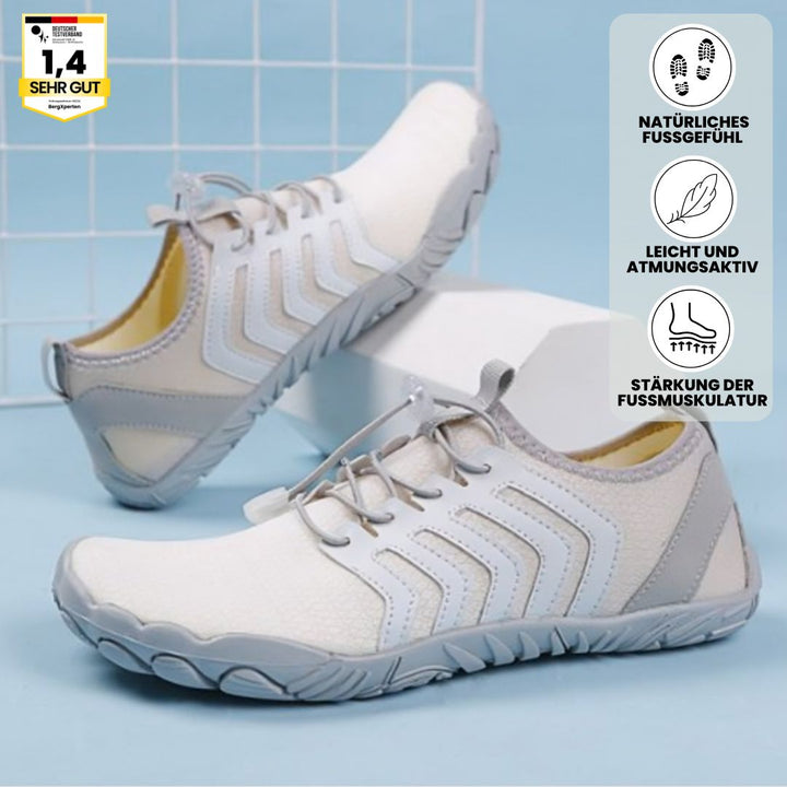 Ergonomische dames barefoot schoenen met flexibele, ultralichte zool voor comfort en natuurlijke voetbeweging.