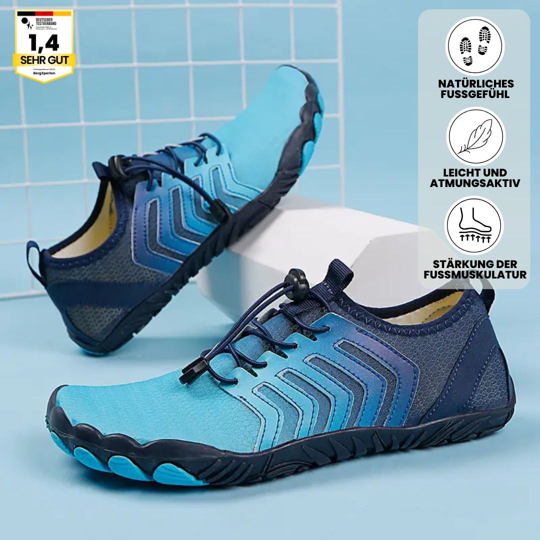 Ergonomische dames barefoot schoenen met flexibele, ultralichte zool voor comfort en natuurlijke voetbeweging.