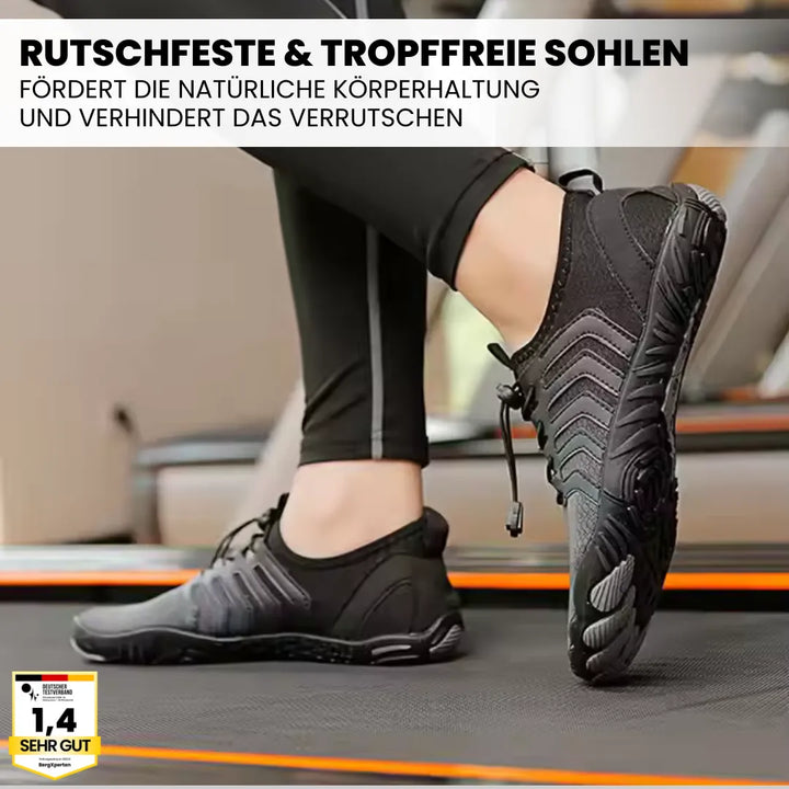 Ergonomische dames barefoot schoenen met flexibele, ultralichte zool voor comfort en natuurlijke voetbeweging.