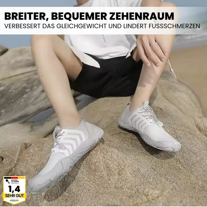 Ergonomische dames barefoot schoenen met flexibele, ultralichte zool voor comfort en natuurlijke voetbeweging.