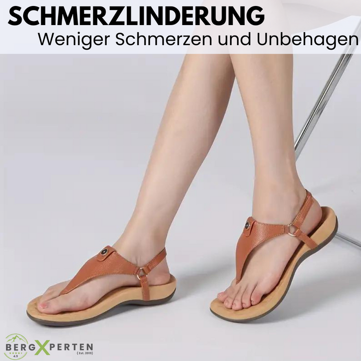 Ergonomische damessandalen, modern design, zacht materiaal, antislipzool, bevordert voetgezondheid, stijlvol