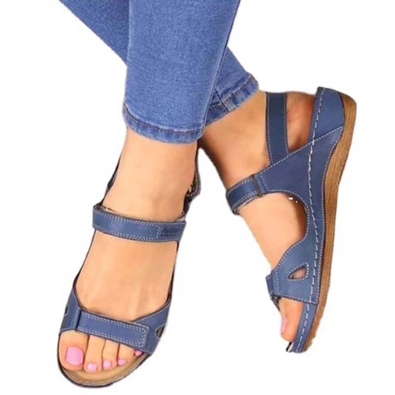 Ergonomische dames zomersandalen: stijlvol comfort voor pijnvrije voeten.