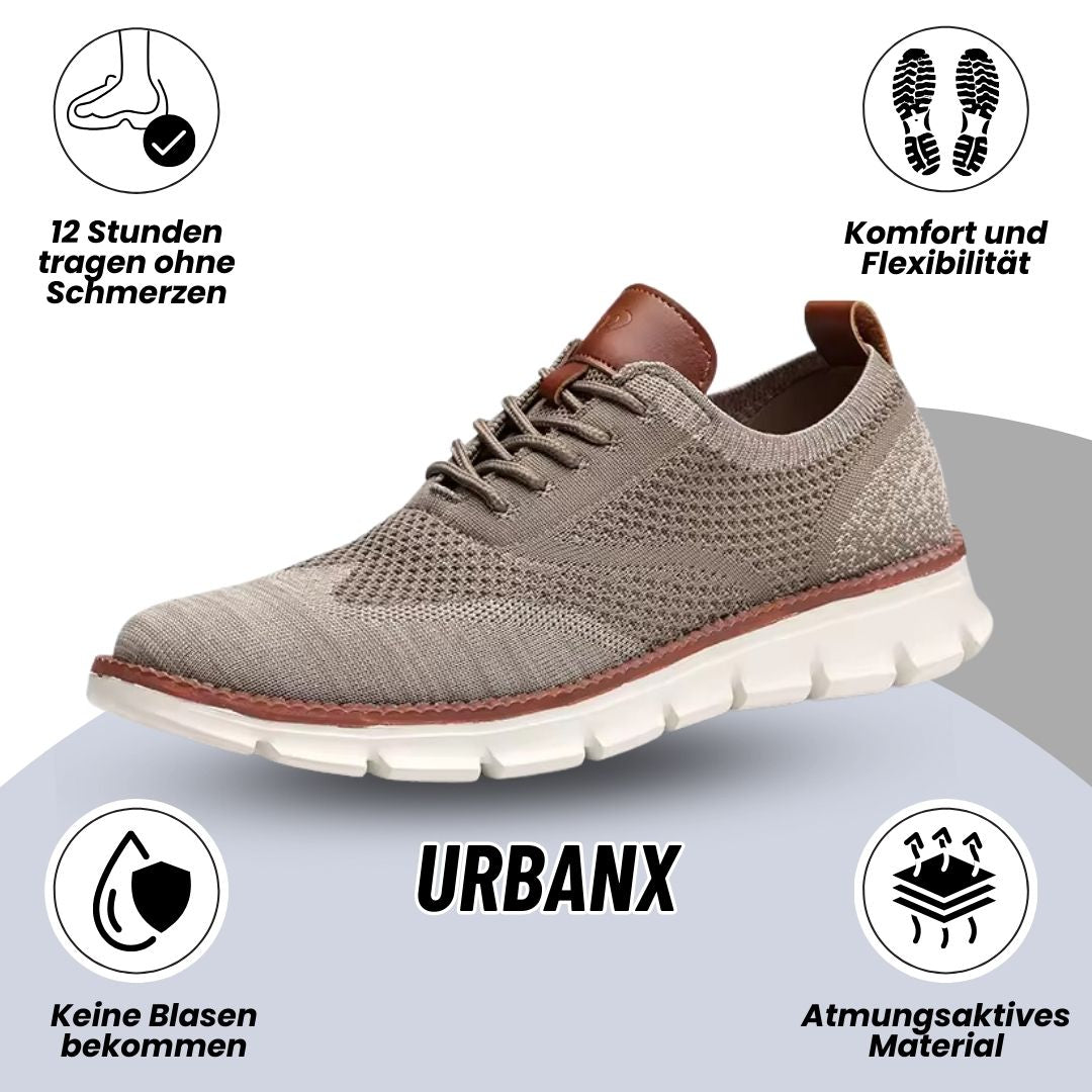 Hoogwaardige herenschoenen die de voetmusculatuur versterken en de bloedsomloop stimuleren.