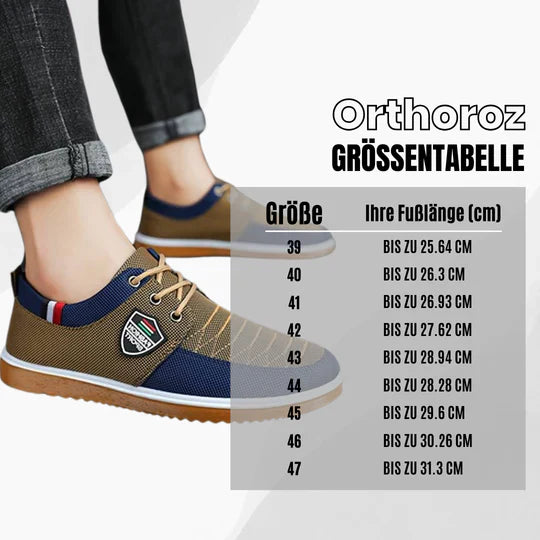 Ergonomische herenschoenen met antislipzool, brede teenbox, ademend, ideaal voor voetcomfort en balans