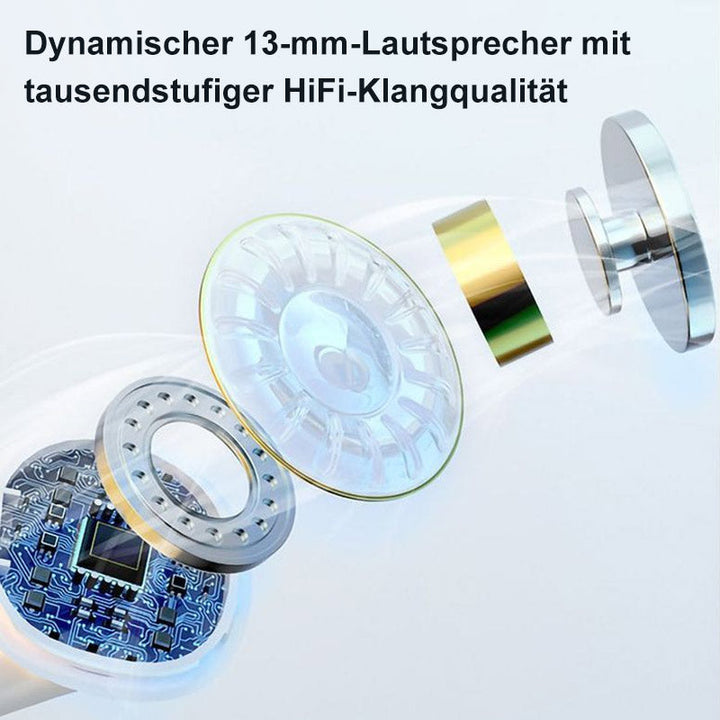 Ergonomische draadloze slaaphoofdtelefoon, onzichtbaar ontwerp, IPX5, comfortabele pasvorm, ideaal voor een rustgevende slaap.