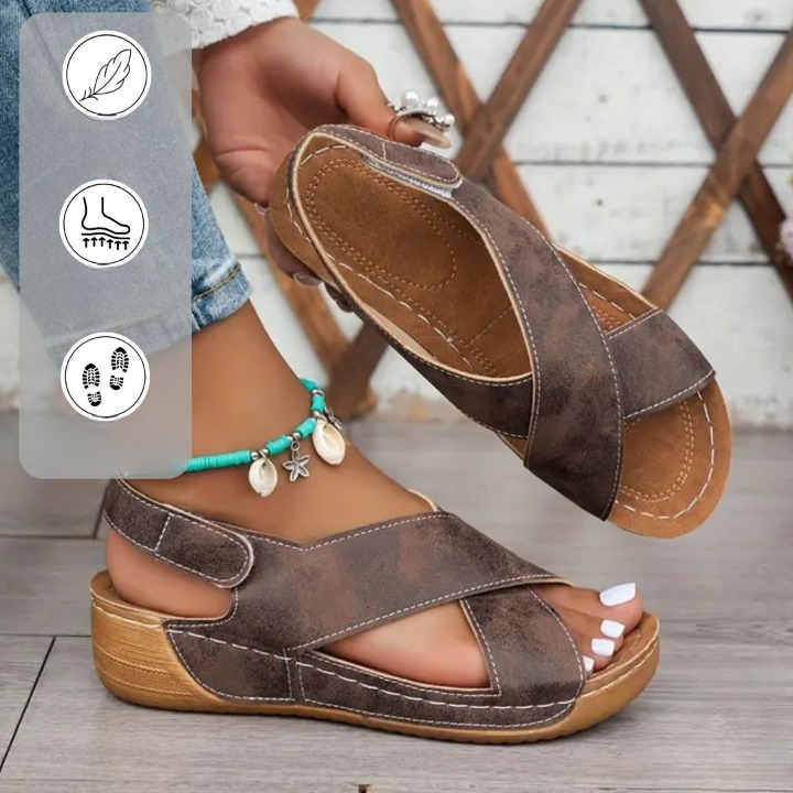 Ergonomische dames sandalen, stijlvol, antislip zool, pijnverlichtend, modieuze kleuropties, de hele dag comfort