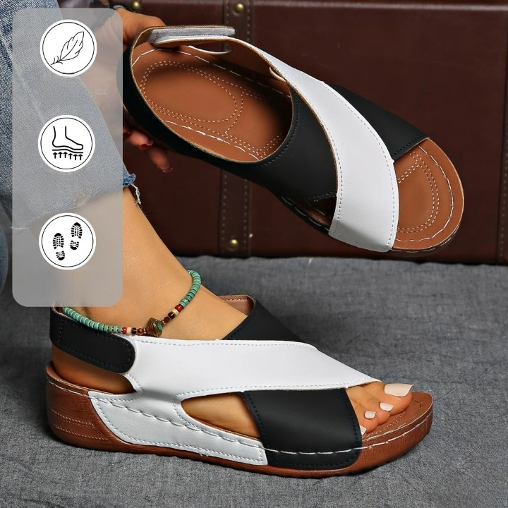 Ergonomische dames sandalen, stijlvol, antislip zool, pijnverlichtend, modieuze kleuropties, de hele dag comfort