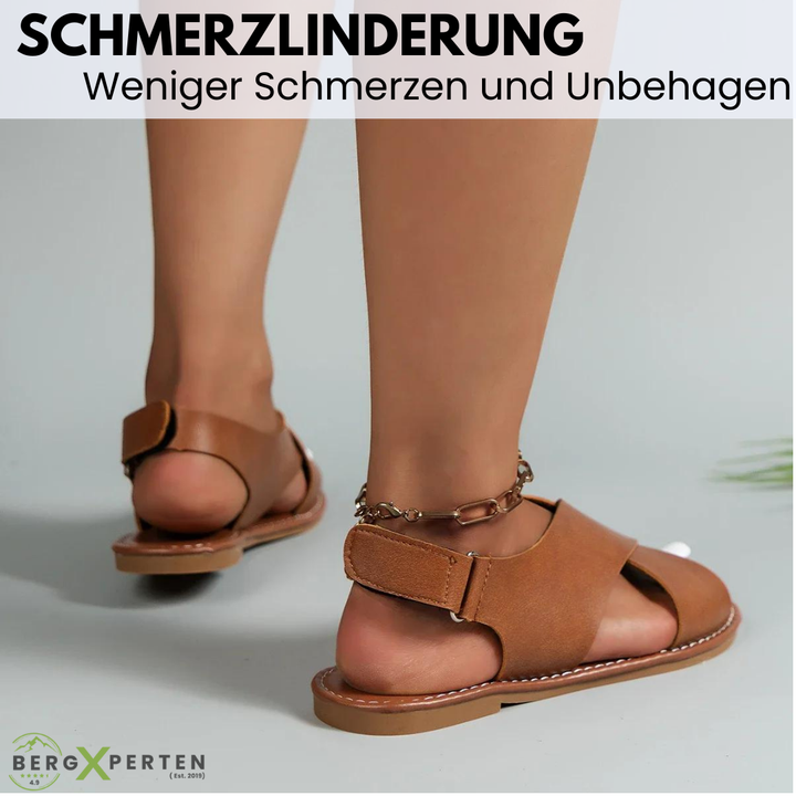 Zachte zool sandalen voor dames, met antislip eigenschappen, zorgen voor stabiliteit en comfort op diverse ondergronden.