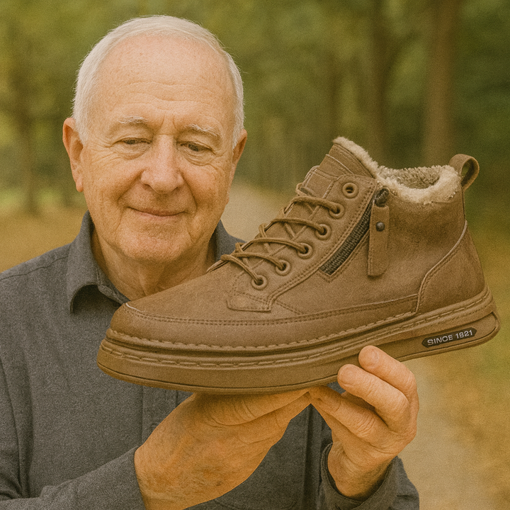 Dames thermoschoenen in het zwart, met focus op comfort en ondersteuning van de voetpositie.