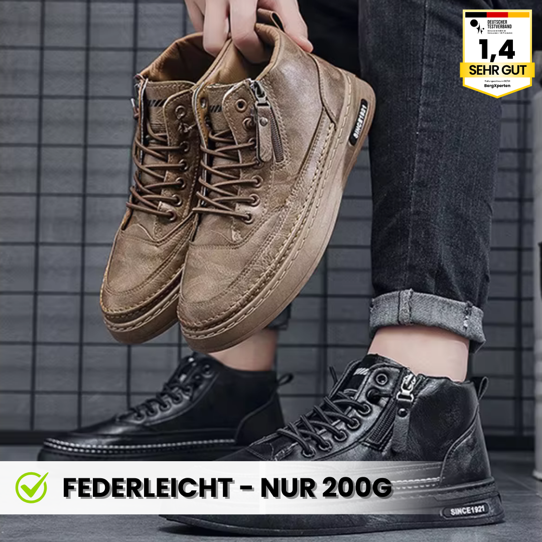Dames thermoschoenen in het bruin, ergonomisch en warm voor maximaal draagcomfort.
