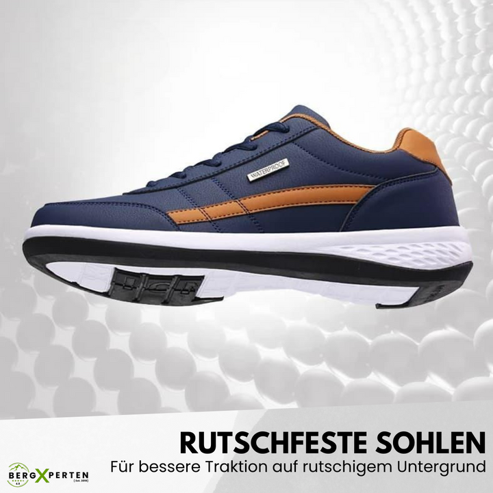 Detail van de zool van de OrthoX comfortschoen, met flexibele en lichtgewicht eigenschappen.
