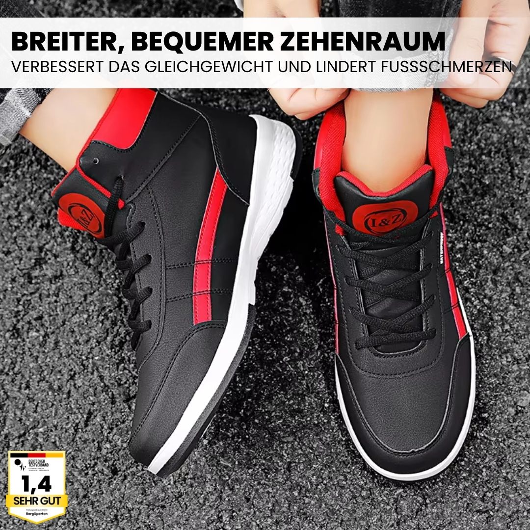 Antislip zool van de Orthox comfort schoen, voor veiligheid op de werkvloer.