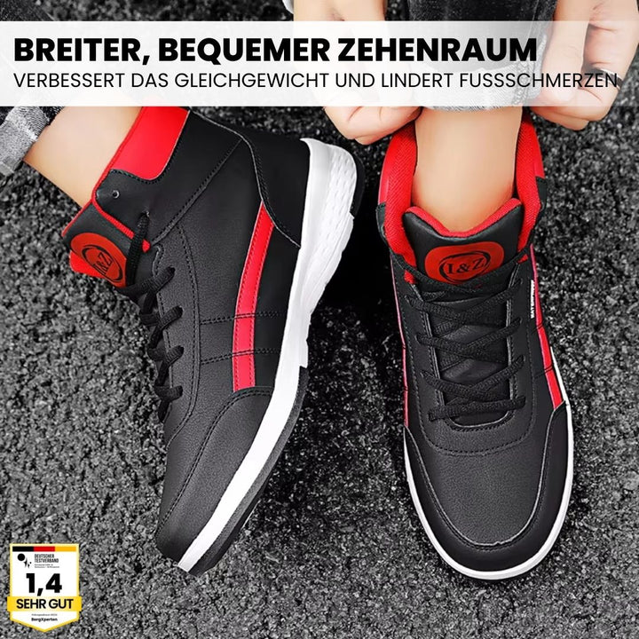 Antislip zool van de Orthox comfort schoen, voor veiligheid op de werkvloer.