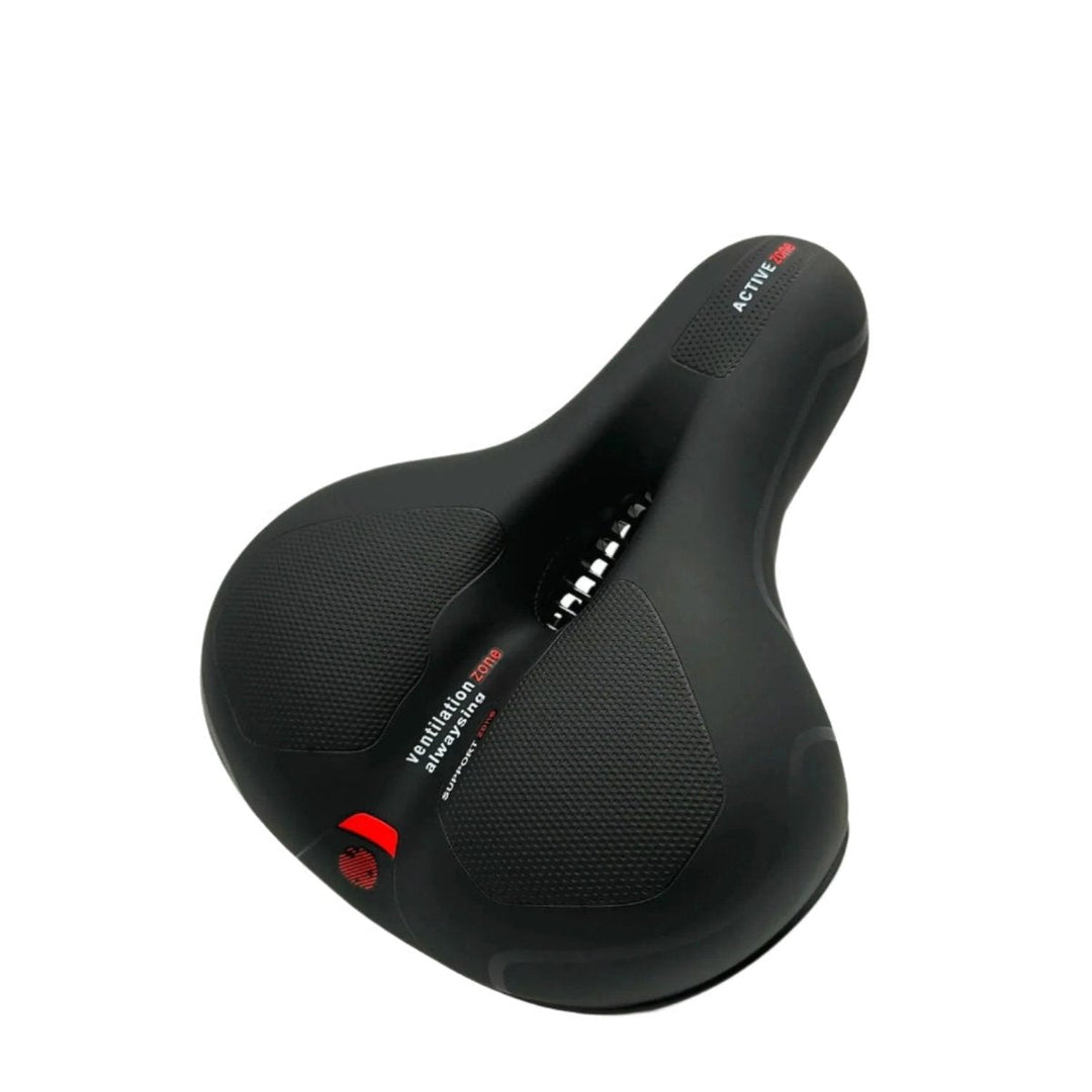 CloudComfort Pro ergonomisch fietszadel met geltechnologie en ademend oppervlak voor maximaal fietscomfort