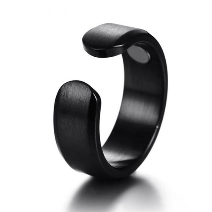 Ergonomische anti-snurk ring om de pink met acupressuur voor snurkvermindering en verbetering van het slaapcomfort.