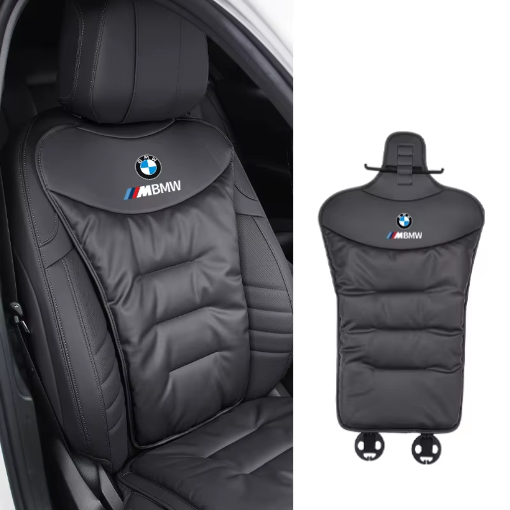 Ergonomisch autokussen, gestroomlijnd, ondersteunend, ademend, perfecte aanpassing voor rugcomfort en een gezonde houding.