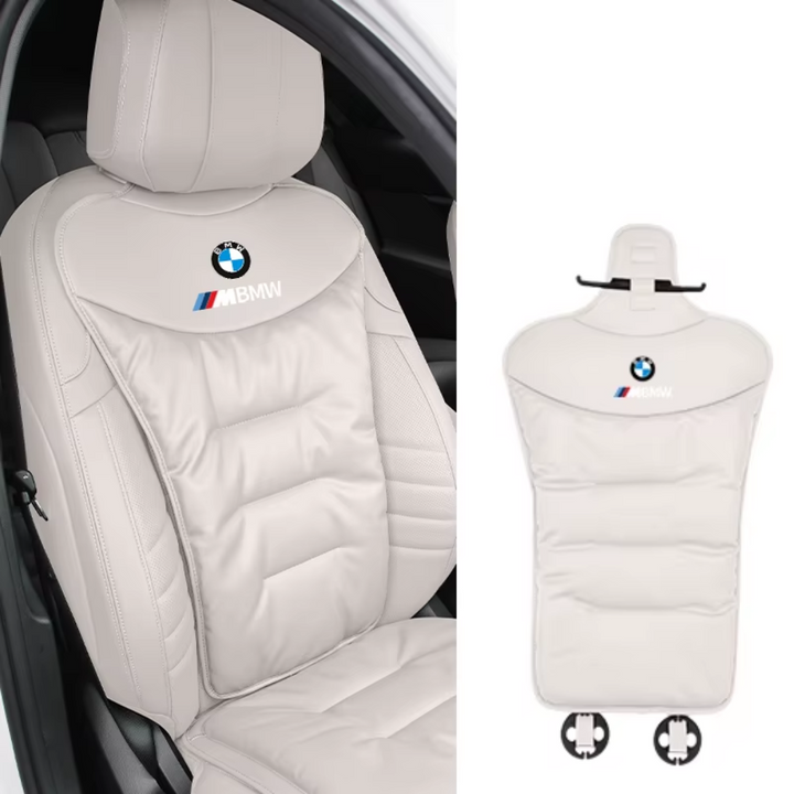 Ergonomisch autokussen, gestroomlijnd, ondersteunend, ademend, perfecte aanpassing voor rugcomfort en een gezonde houding.