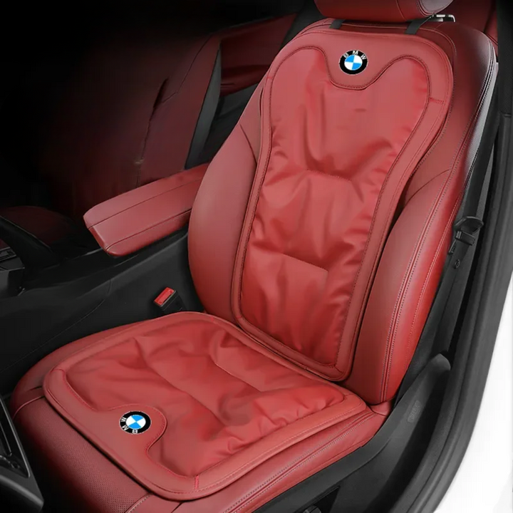 Ergonomisch autokussen, gestroomlijnd, ondersteunend, ademend, perfecte aanpassing voor rugcomfort en een gezonde houding.