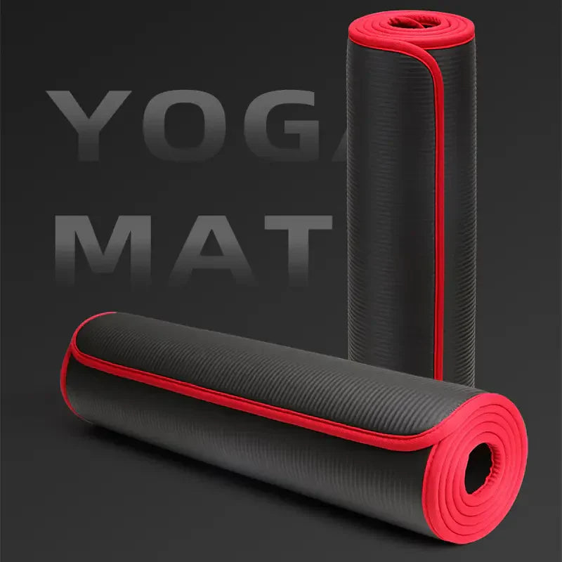 Extra dikke antislip FlexiMat yogamat voor comfortabele fitness, pilates en meditatie.