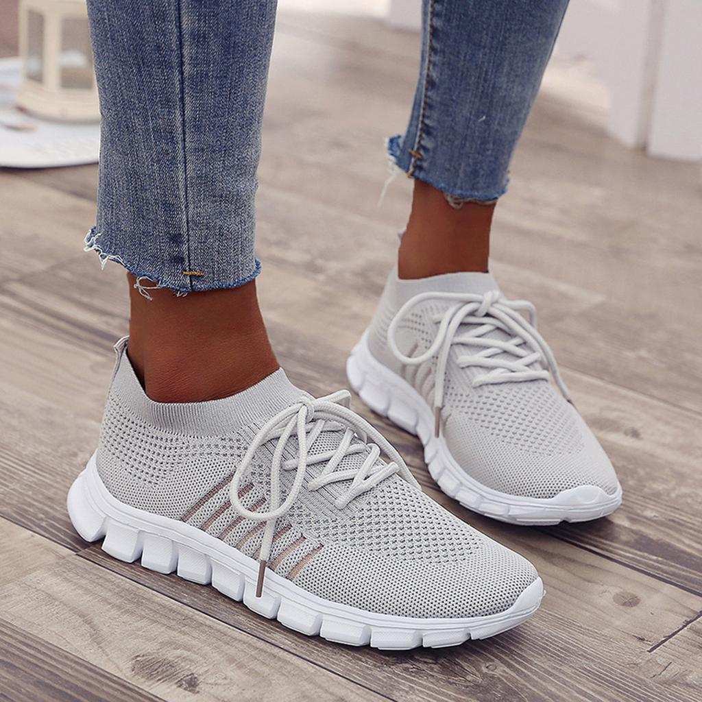 Dames Lichte Ademende Orthopedische Sneakers