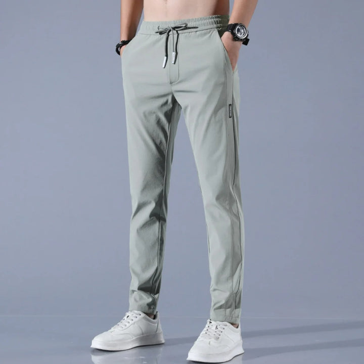Heren sneldrogende stretchbroek | Zomermode | Ademend