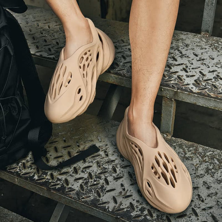 Antislip FALO heren instappers, comfortabele en luchtige zomerschoenen perfect voor diverse activiteiten. Duurzaam en stijlvol.