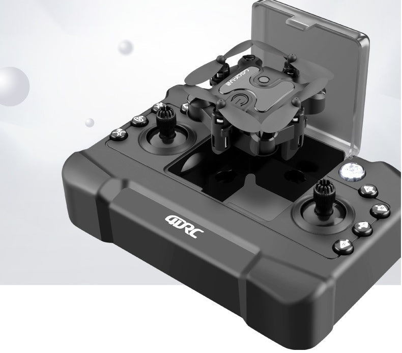 Opvouwbare Mini-Drone voor 4K HD luchtopnames, compact, lichtgewicht, ideaal voor reizen, afbeelding toont opgevouwen drone