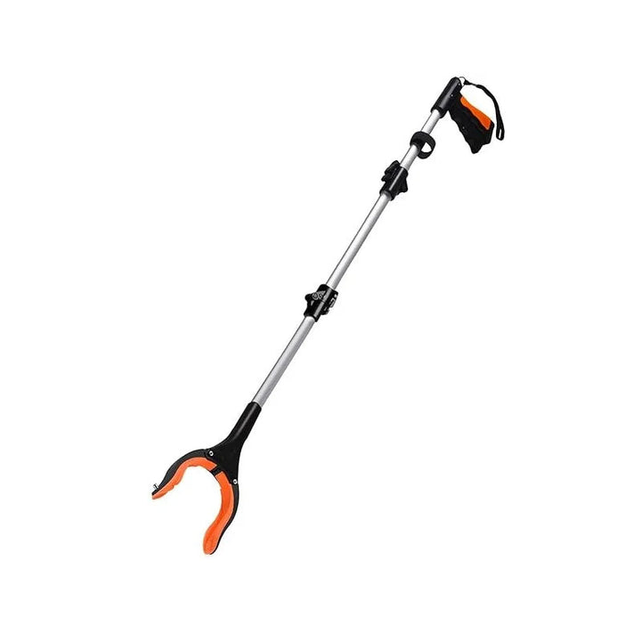 Opvouwbare grijper met 360° draaibare clip, ergonomisch, licht; ideaal voor het grijpen van moeilijk bereikbare objecten in de tuin en voor klussen.