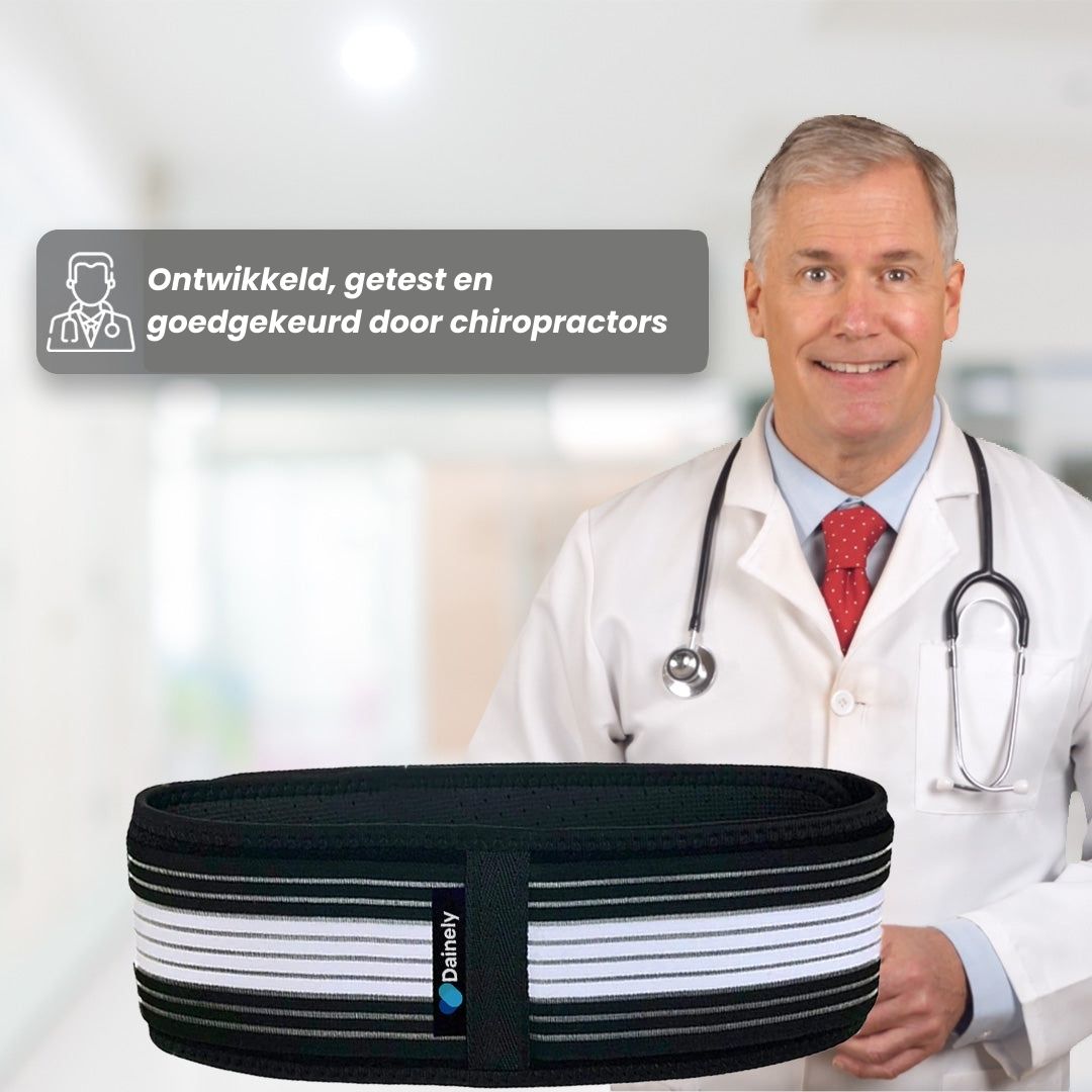 Sterke FlexAlign rugbrace voor lenden- en bekkenondersteuning. Biedt stabiliteit en verlicht rugpijn.