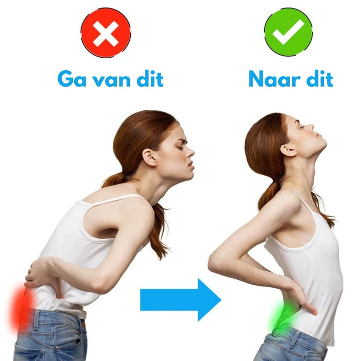 Unisex FlexAlign rugband voor optimale ondersteuning van lendenen en bekken. Effectief bij pijnverlichting.