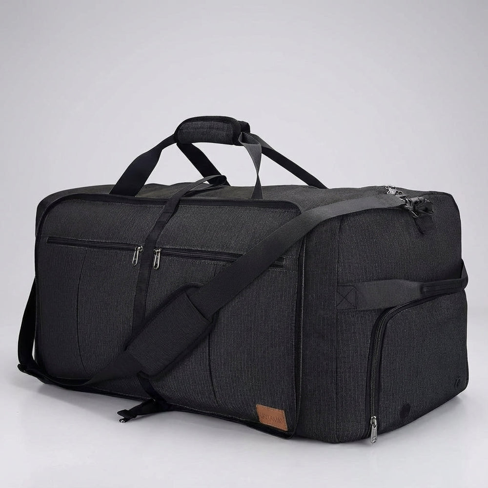 Waterafstotende FlexiHaul duffeltas, ideaal als ruime reistas of sporttas, opvouwbaar voor weekendtrips.