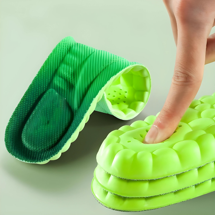 FlexiStride hardloop inlegzolen met ultieme demping en orthopedische ondersteuning voor maximaal comfort.
