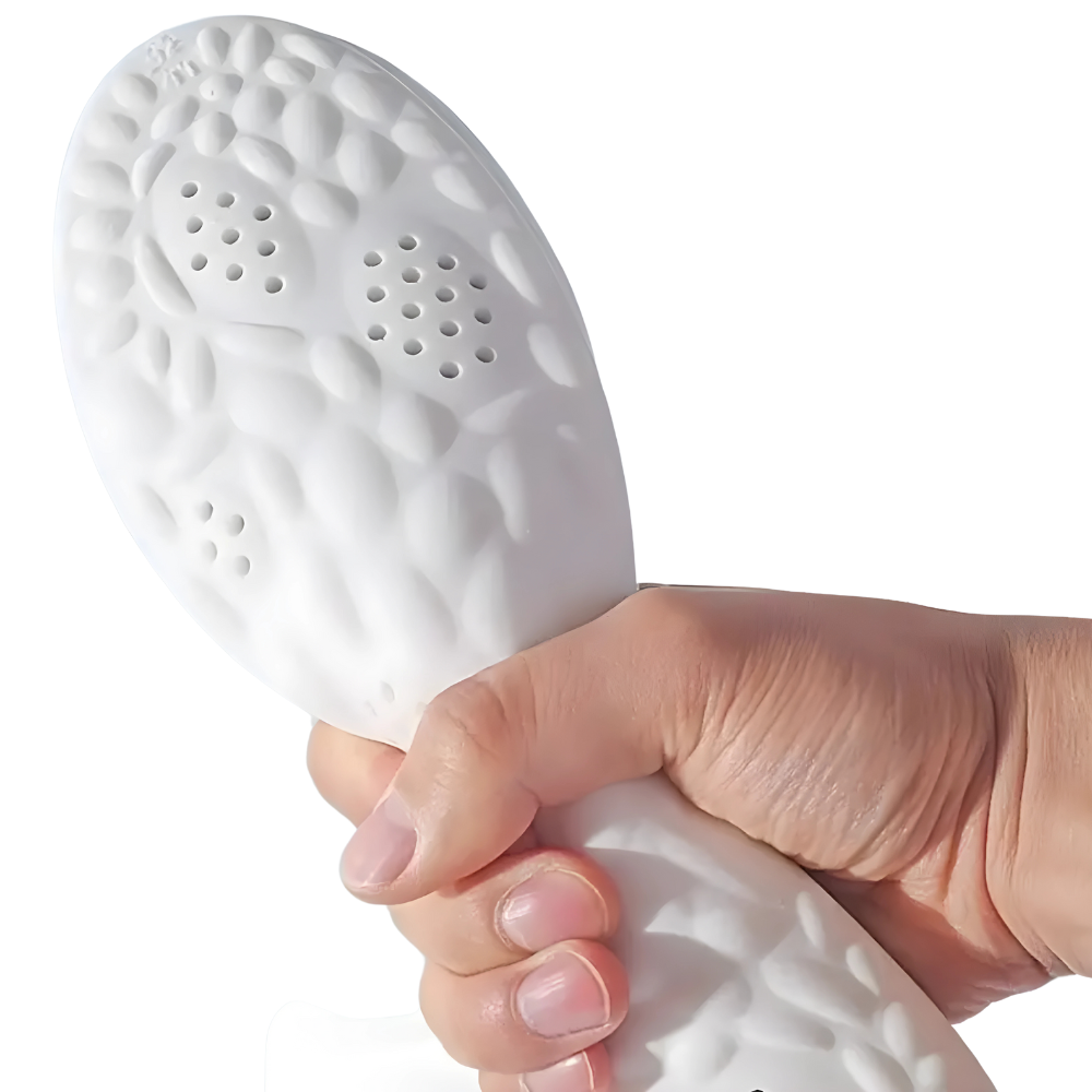 Orthopedische FlexiStride inlegzolen voor hardlopen, ondersteunen voeten en voorkomen blessures, met goede demping.