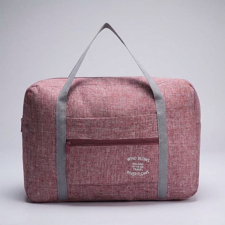 Veelzijdige Foldara opvouwbare duffel tas, ideaal als weekendtas, gymtas of compacte reisbagage.