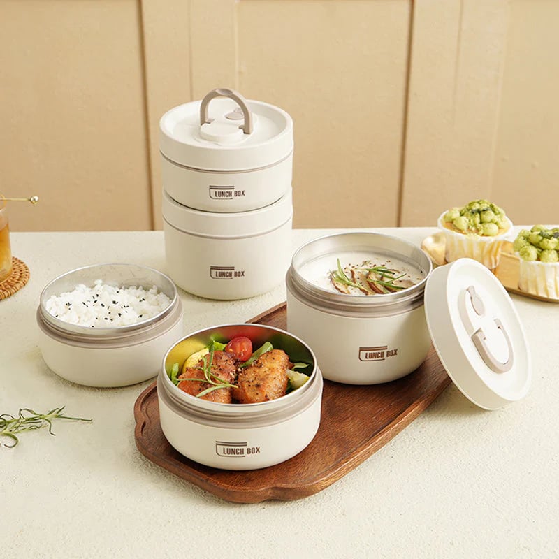 Geïsoleerde FreshSeal lunchbox voor warme & verse maaltijden. Perfect voor school, werk of reizen.