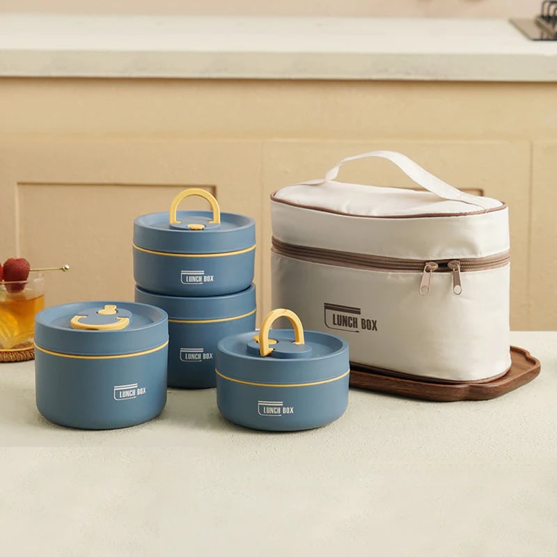 Warmhoudbox FreshSeal voor heerlijk warme lunch. Geïsoleerde thermische container perfect voor koude dagen.