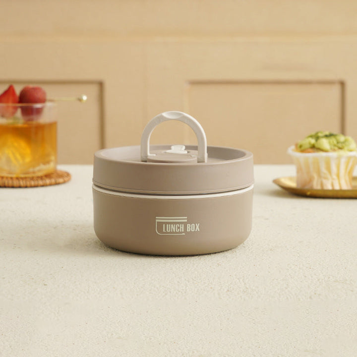 Isobox bento lunchbox, lekdicht en geïsoleerd, compleet met draagtas voor gemakkelijke transport.