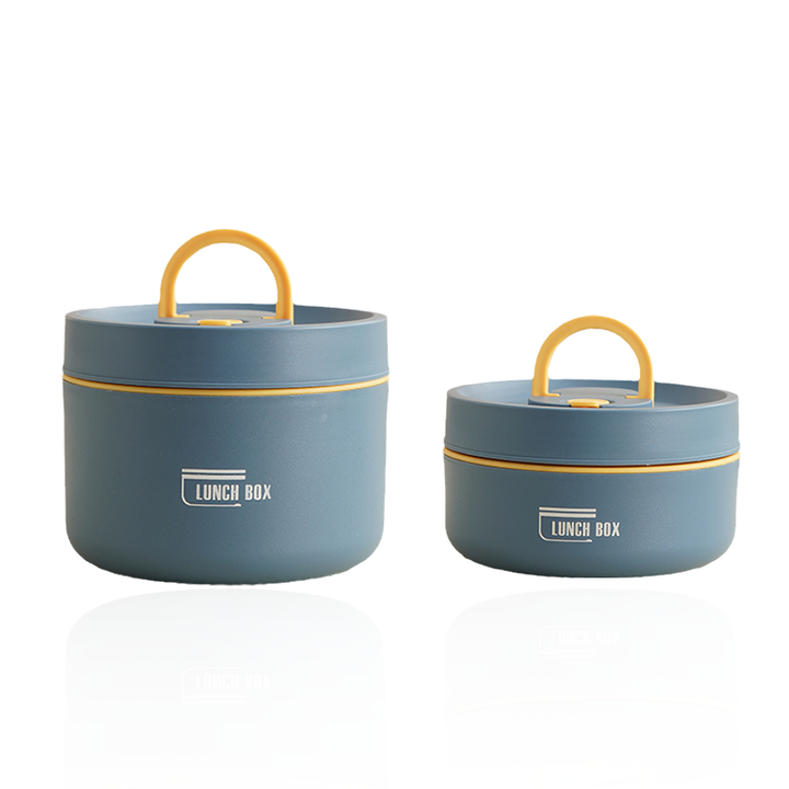 Isobox set: geïsoleerde lunchbox en draagtas, ideaal voor school, werk of picknick, voedselbewaring.