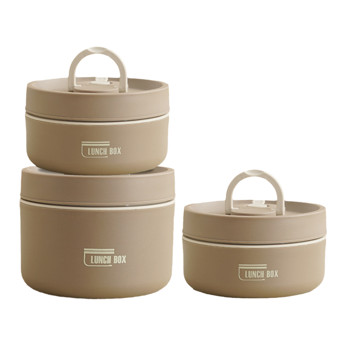 Isobox™ bento set, meerlagig en geïsoleerd, inclusief duurzame draagtas voor optimale voedselbewaring.