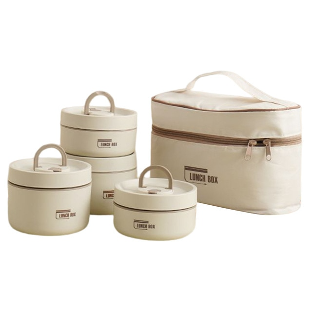 Hou je maaltijd vers en warm met de Isobox geïsoleerde lunchbox, compleet met draagtas.