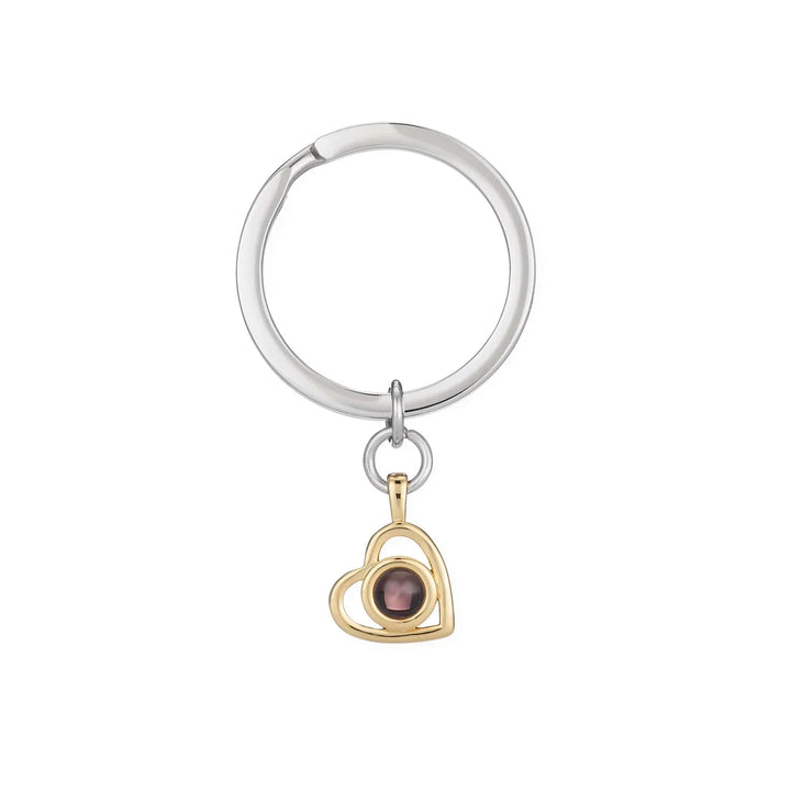 Roségouden foto sleutelhanger; elegante accessoire voor je sleutelbos en dierbare persoonlijke herinnering.