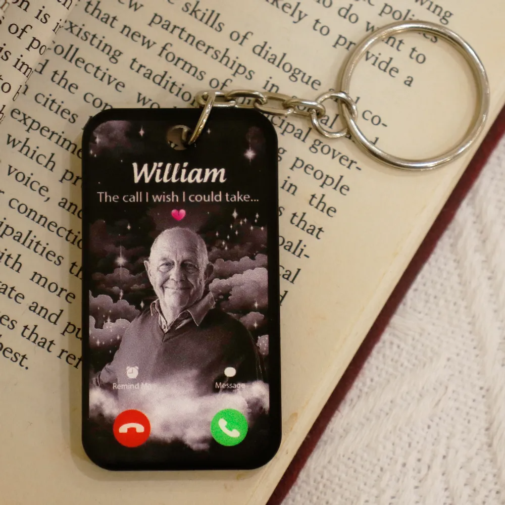 Acryl sleutelhanger met foto, ideaal gepersonaliseerd cadeau. Vereeuwig een dierbare herinnering voor elke dag.